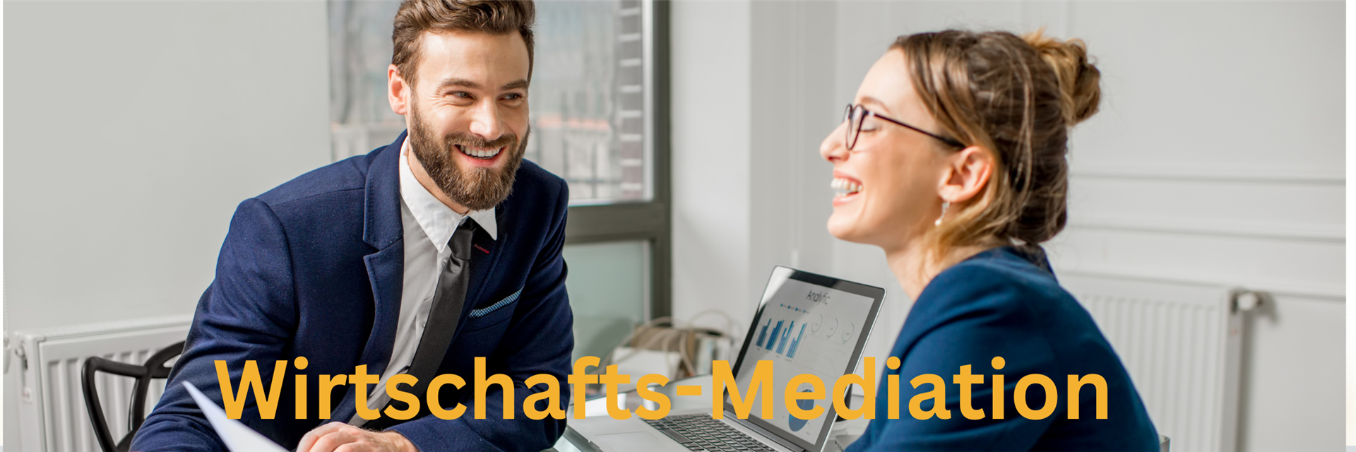 Headerbild zur Wirtschaftsmediation – Professionelle Konfliktlösung für Unternehmen & Organisationen